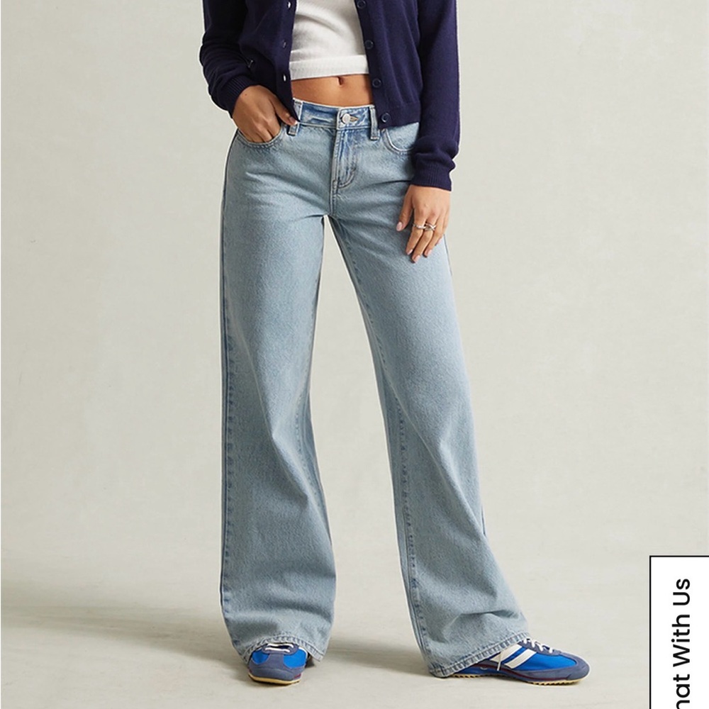 Rare Edit denim pacsun low rise baggy jeans